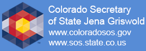 Colorado Secretary of State logo - Colorado Secretary of State Jena Griswold